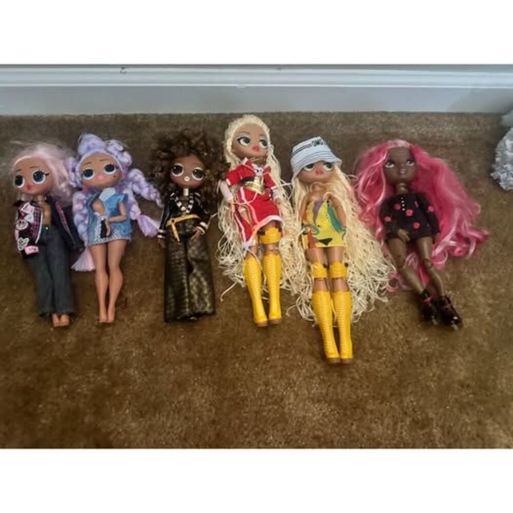 Bundle of LOL Dolls & Other Brands - Different Styles & Sizes